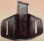 Leather single maganine pouch