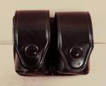Leather double magazine pouch (speedloader) 